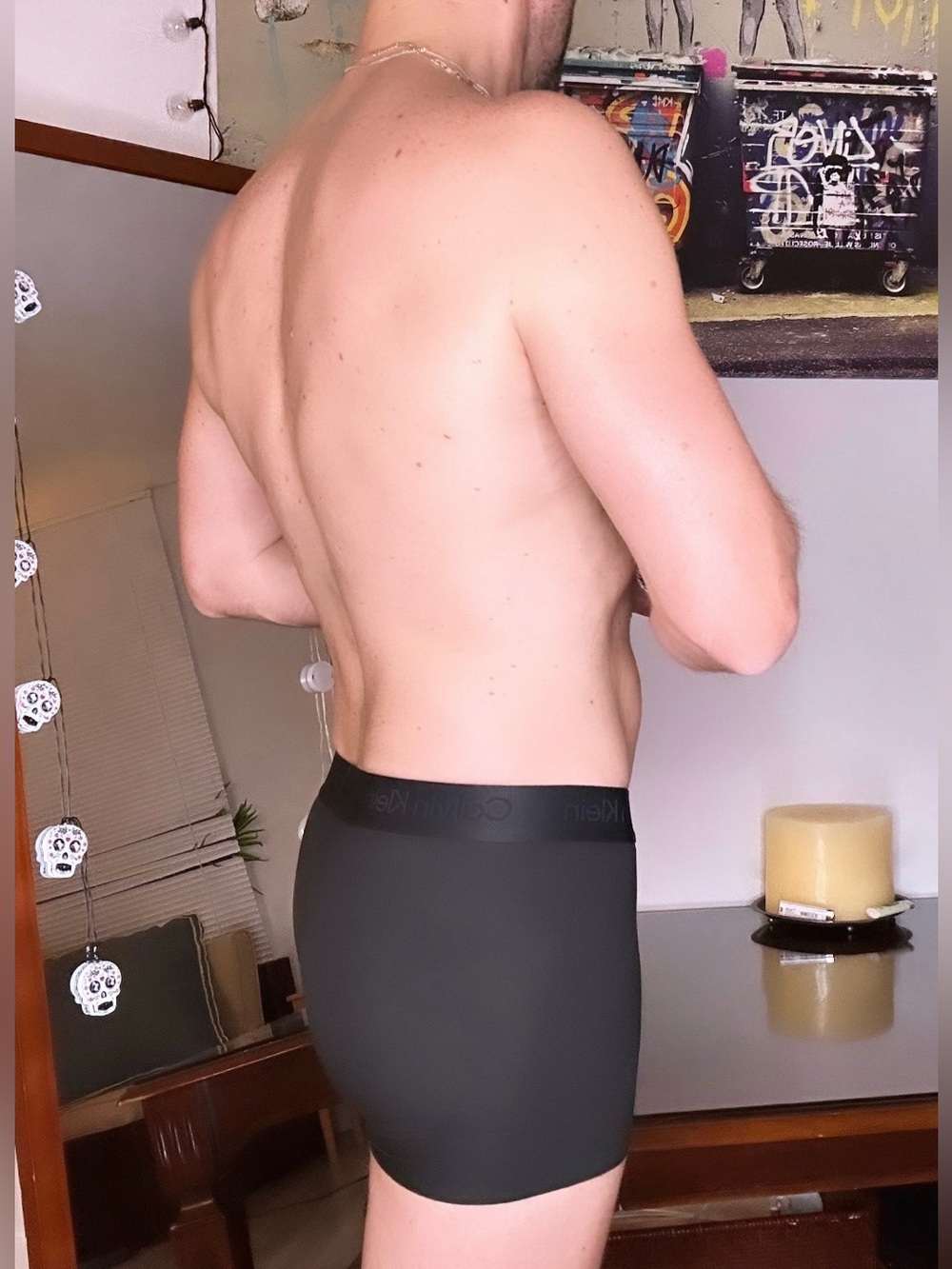 Calvin Klein | Micro Grip Low-Rise Trunks in  Classic Black  (Small) - Picture 6 of 15